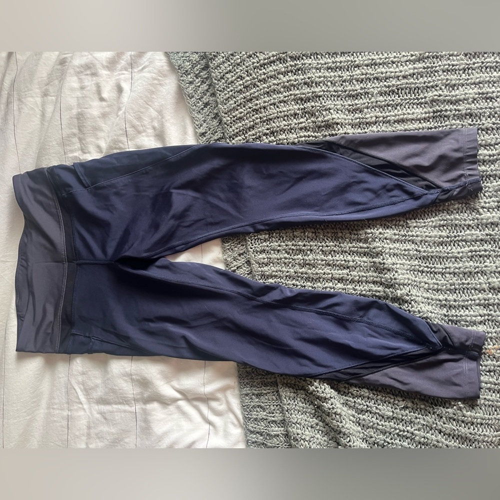 Lululemon Leggings Navy Medium